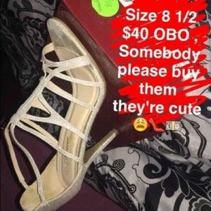 Sparkling formal heels